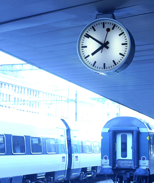 子母钟-同步时钟系统在地铁站的应用